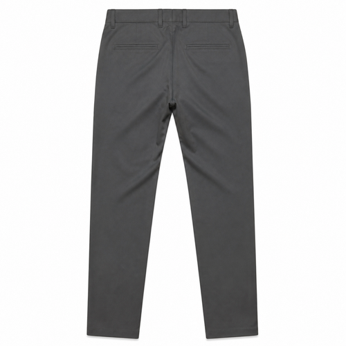 Charcoal Slim Fit Chino Trousers