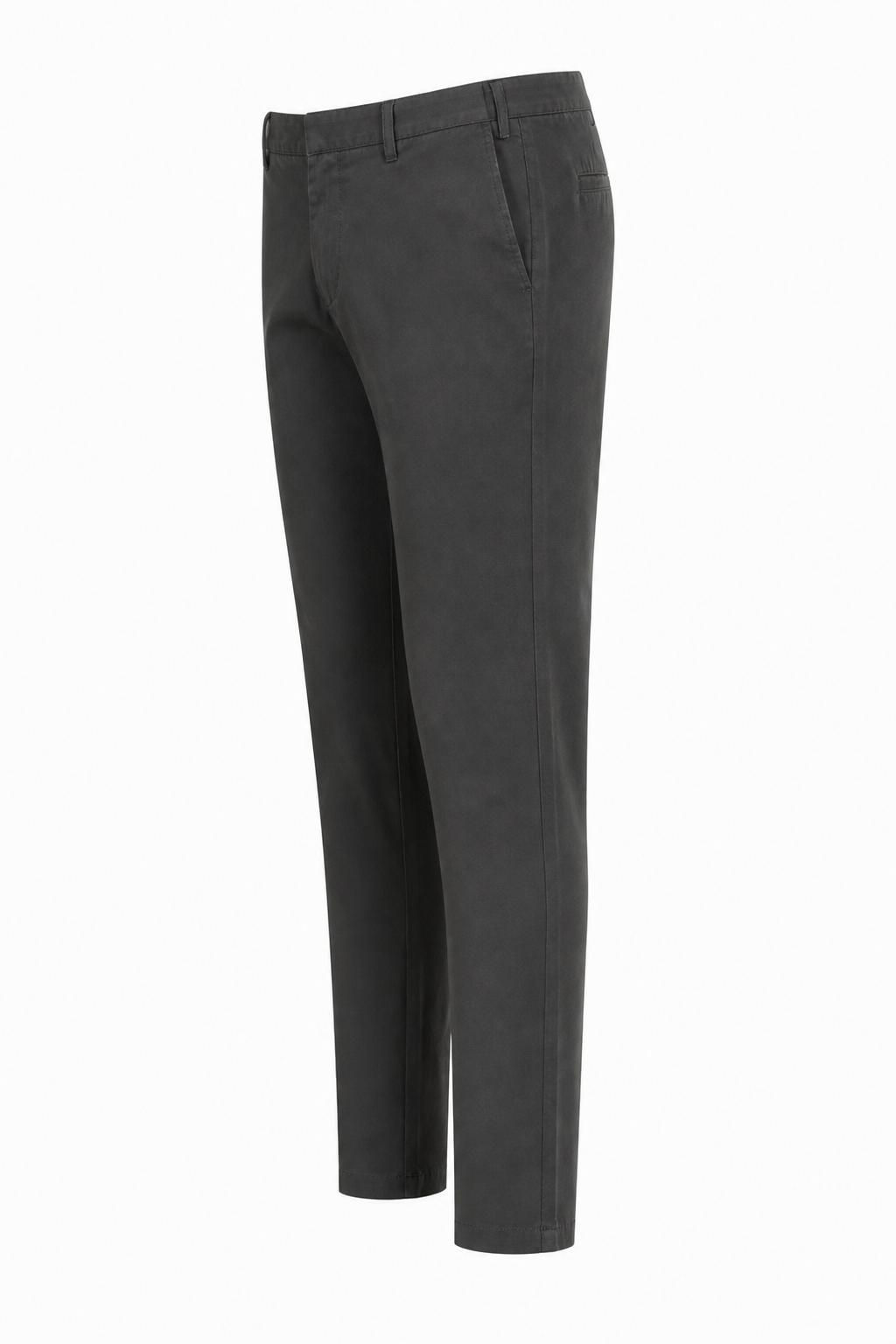Charcoal Slim Fit Chino Trousers